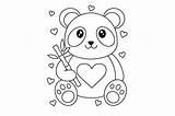 Pandas Coloring Pages sketch template