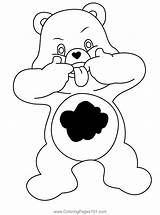 Grumpy Bear Naughty Coloring Page For Kids  Free Care Bears Printable sketch template