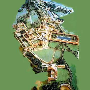 Plan of Hadrian's Villa