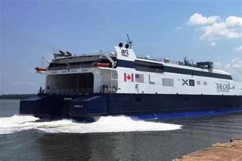 Maine-Nova Scotia ferry The Cat completes sea trials | WorkBoat | Commercial Marine Industry News