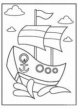 Barco Imprimible Para Colorear Imprimir E Dibujar –ColoringOnlyCom sketch template