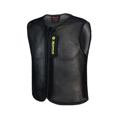 SCOYCO JK56 Summe Motorcycle Protective vest Black Breathable Motorcycle Vest Grid Material ...