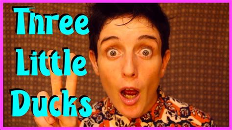 THREE LITTLE DUCKS! | kids nursery rhyme - YouTube