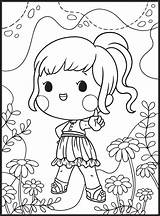 Cute Girls Coloring Pages For Kids 17043474 Vector Art At Vecteezy sketch template