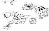 Crayon Shin chan Coloring Page  Free Printable Pages sketch template