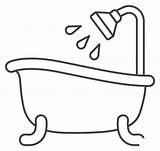 Bathtub coloring Page  ColouringPages sketch template