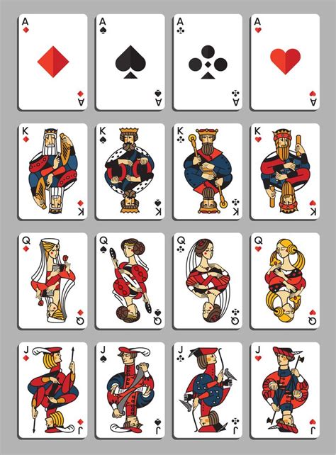 Poker cards design on Behance | Playing cards design, Game card design, Playing cards art