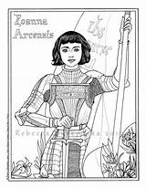 Pin By Bunny Munro On D&ampD Characters  Saint Joan Of arc Catholic sketch template