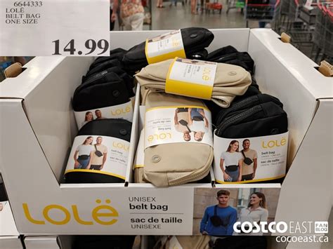 6644333 LOLE BELT BAG ONE SIZE 14 99 - Costco East Fan Blog