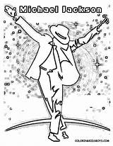 Printable Michael Jackson Coloring Pages sketch template
