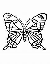 Butterfly Coloring Pages sketch template