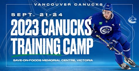 Vancouver Canucks - Training Camp 2023 - Select Your Tickets