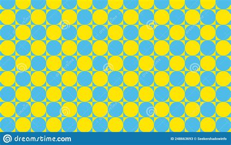 Geometric Light Blue Background with Square Circle Pattern Seamless. Pop Art Color Concept Stock ...