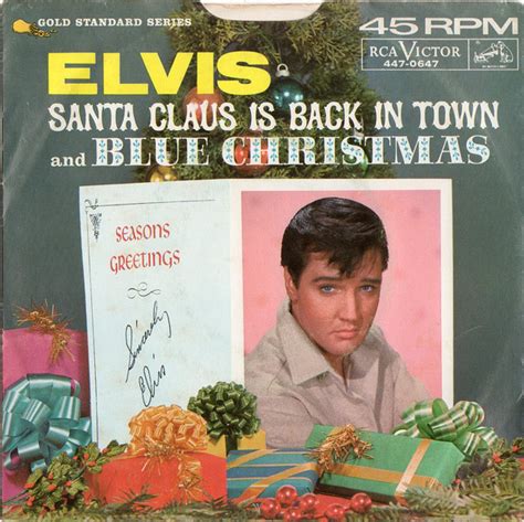 Elvis Presley – Blue Christmas (1965, Vinyl) - Discogs