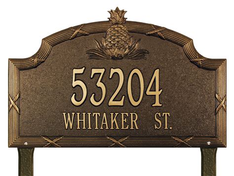 20+ Lawn Address Signs For Homes – HomeDecorish