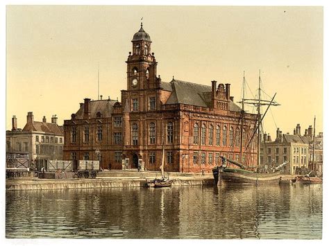 Norfolk, Great Yarmouth Town Hall, England, in the 1890's | Great yarmouth, Yarmouth, England