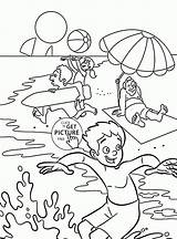 Summer Fun Printable Coloring Pages  Home sketch template