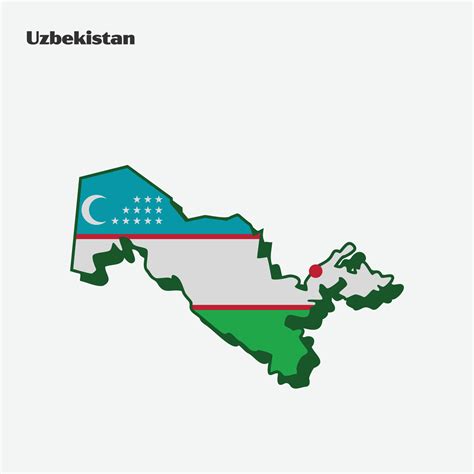 Uzbekistan Nation Flag Map Infographic 21017409 Vector Art at Vecteezy