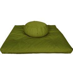 A zafu is a round cushion for sitting during zazen Zen meditation. A zabuton is a rectangular ...