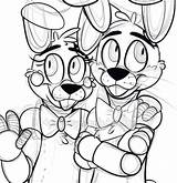 Bonnie Toy F Naf 2 Coloring Pages Sketch Coloring Page sketch template