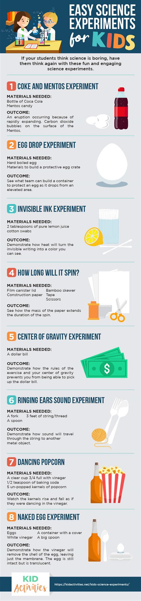 16 Easy Kids Science Experiments for Home and School [Fun Experiment Ideas]