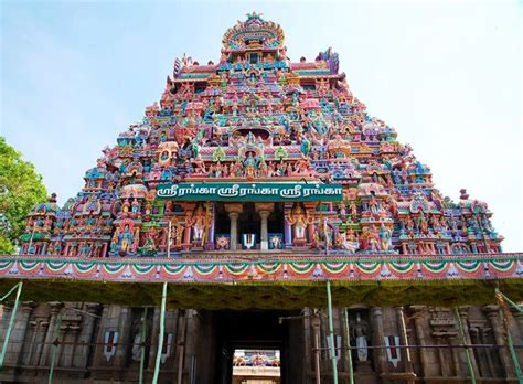 Srirangam Temple Timings - Sri Ranganathaswamy | Indian temple, Temple ...