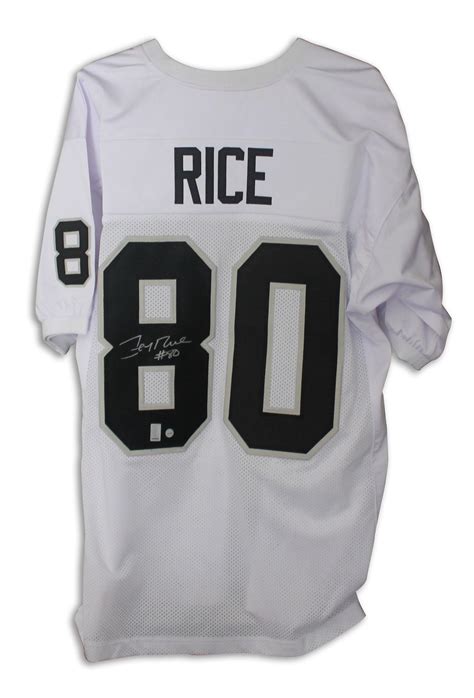 Autographed Jerry Rice Jersey - White