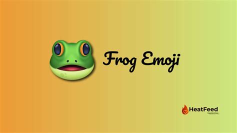 🐸 Frog Emoji- ️ Copy & Paste 📝