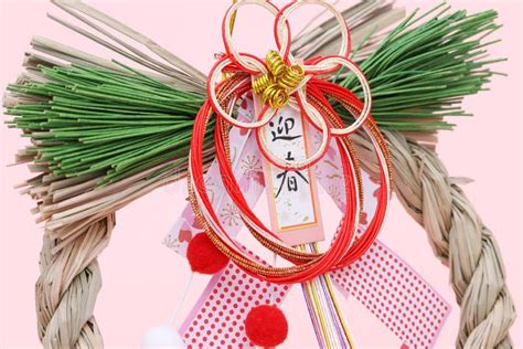 Japanese New Year Decoration Shimenawa Stock Image - Image of greeting, entrance: 135763113