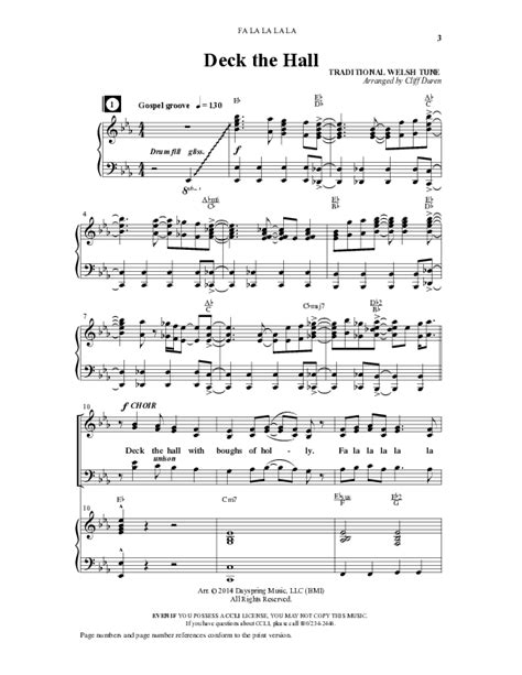 Fa La La La La (13 Song Collection) Sheet Music PDF (Word Music Choral) - PraiseCharts