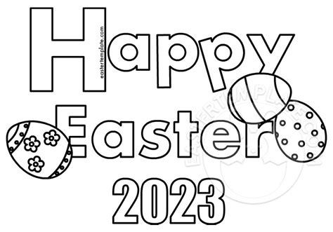 Easter 2023 - Easter Template