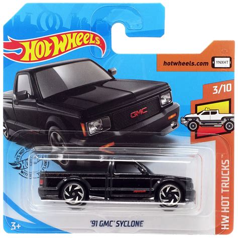 Hot Wheels HW Hot Trucks 91 GMC Syclone 164 Diecast Car 310 Short Card Mattel Toys - ToyWiz