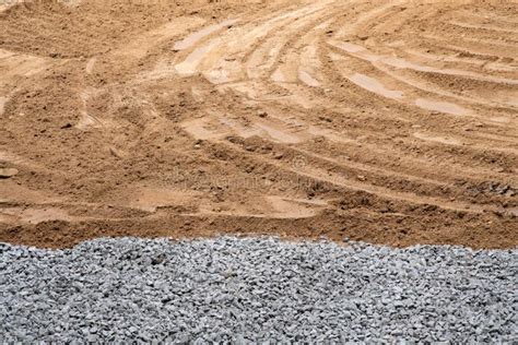 Gravel and Sand Texture for Background Stock Photo - Image of rock, nature: 154808482