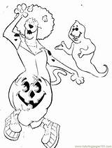 Scooby Doo Halloween Coloring Pages  Free Printable Templates sketch template