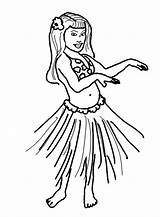 Pin On Hula Girl Coloring Pages sketch template