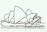 Sydney Opera House 6 sketch template
