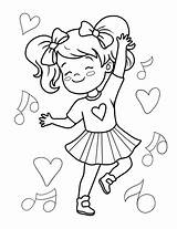 Dance Coloring Page & coloring Book 6000  Pages sketch template