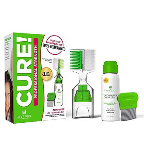 Lice Treatment Kit by Lice Clinics | Lice Shampoo & Metal Lice Comb