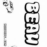 B Names For Boys Free coloring Book  0 Printables To Create Your Name sketch template