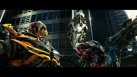 Transformers 4 Age of Extinction - Bumblebee vs Stinger HD - YouTube