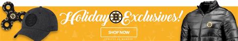 Boston Bruins Gear - Buy Bruins Apparel, Merchandise at Shop.NHL.com