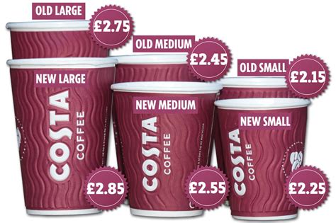 Costa shrinks cup sizes at the same time as putting up its prices – The Scottish Sun