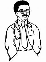doctor coloring pages sketch template