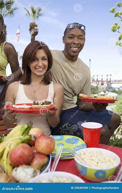 Friends Eating Food Together Stock Photo - Image of happiness ...