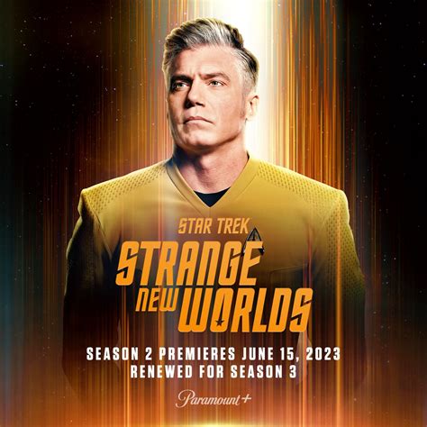 STAR TREK: STRANGE NEW WORLDS Season 2 Begins June 15, Plus: SNW Season 3 and LOWER DECKS Season ...