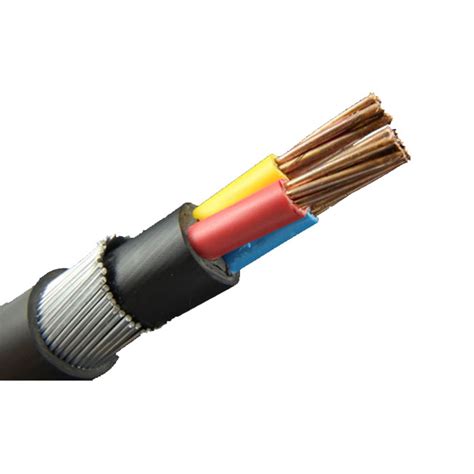 Havells Armoured Copper Cables - Size:4 sq mm, Core:4 Core