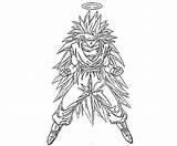 Gohan Super Saiyan 3 Coloring Pages sketch template
