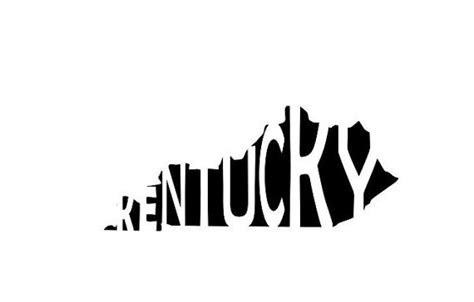 Kentucky State Silhouette at GetDrawings | Free download