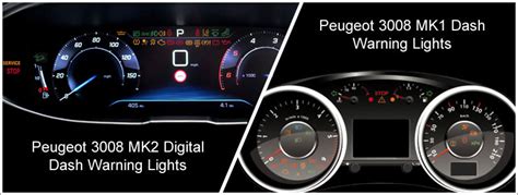 Peugeot 3008 Dashboard Warning Lights