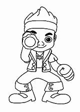 Jake And His Spyglass Coloring Page  Kids Play Color sketch template
